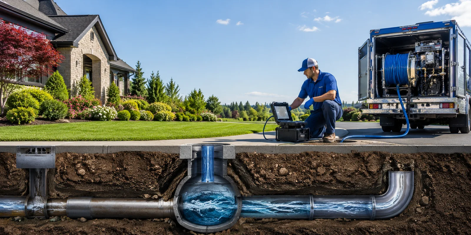 Drainage restoration information for Perkiomenville, PA